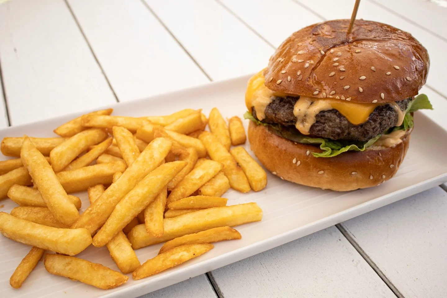 At Bells Hotel, Tuesdays are for burgers!

Grab any of our burgers served with chips plus your choice of a beer, wine or soft drink for $25, all day and night long.

Happy Hour&rsquo;s on from 3-6pm, too - grab some mates and come make an afternoon o