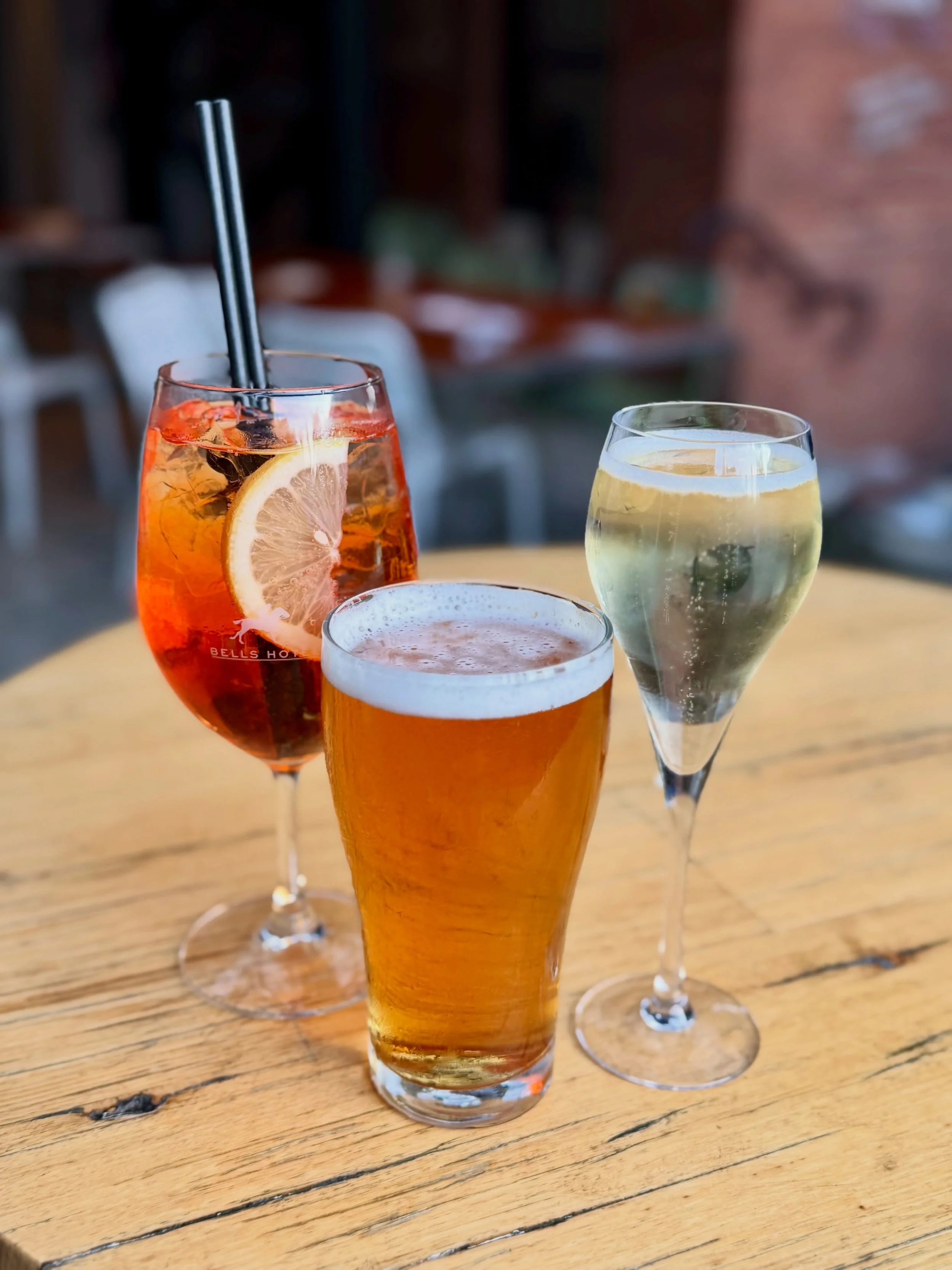 Make your Monday a little better with a trip to Bells.

Round up your mates and head in for Happy Hour from 3-6pm, with $8 beers, ciders, wines, sparkling and basic spirits, plus $12 spritzes to get the week off to a good start.

Feeling hungry? Our 