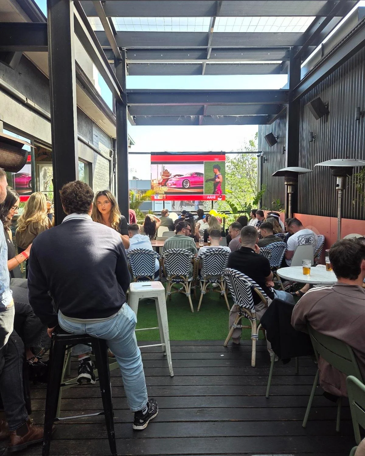 Grand Final Day is better at Bells.

Head up to our Rooftop on Saturday 26 September and catch every moment of the AFL Grand Final live! You&rsquo;ll watch the game on our big screens, including our 5 metre mega screen - and with multiple screens thr