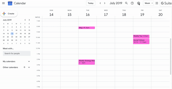 How to receive a daily agenda from Google Calendar Work Hack.gif