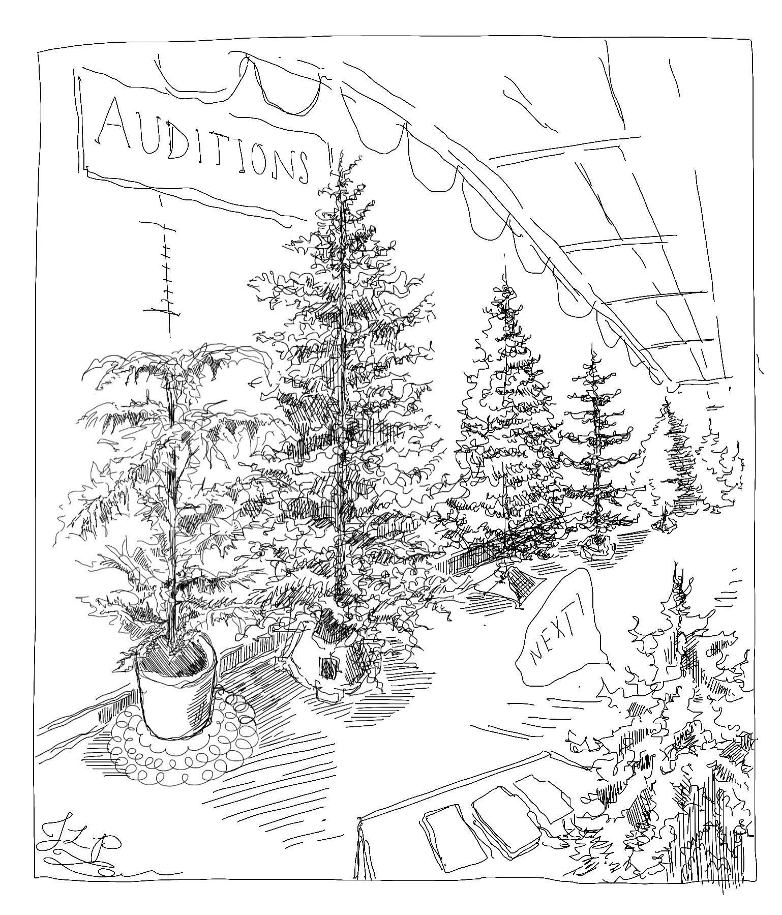 Illustrator at Large: A Holiday Scene Like No Other