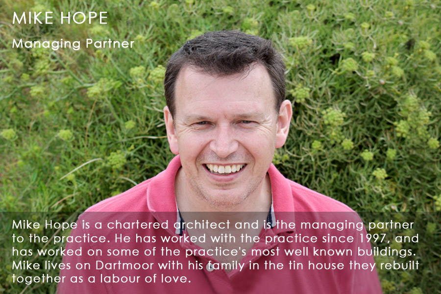 Mike Hope Chartered Architect Managing Partner at Roderick James Architects Devon based