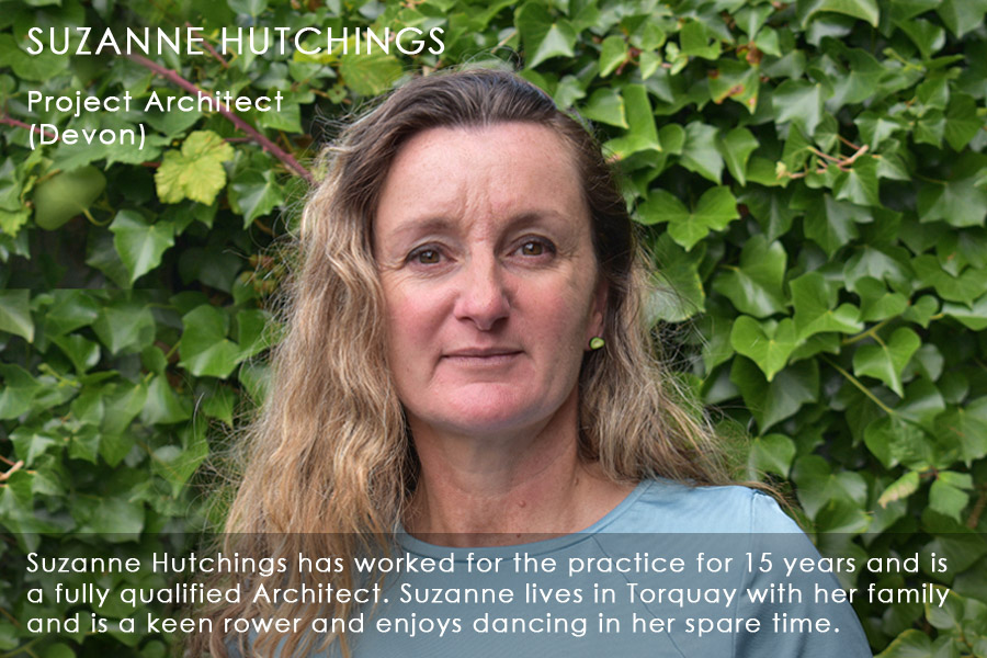 Suzanne Hutchings Project Architect at Roderick James Architects, based in Totnes Devon