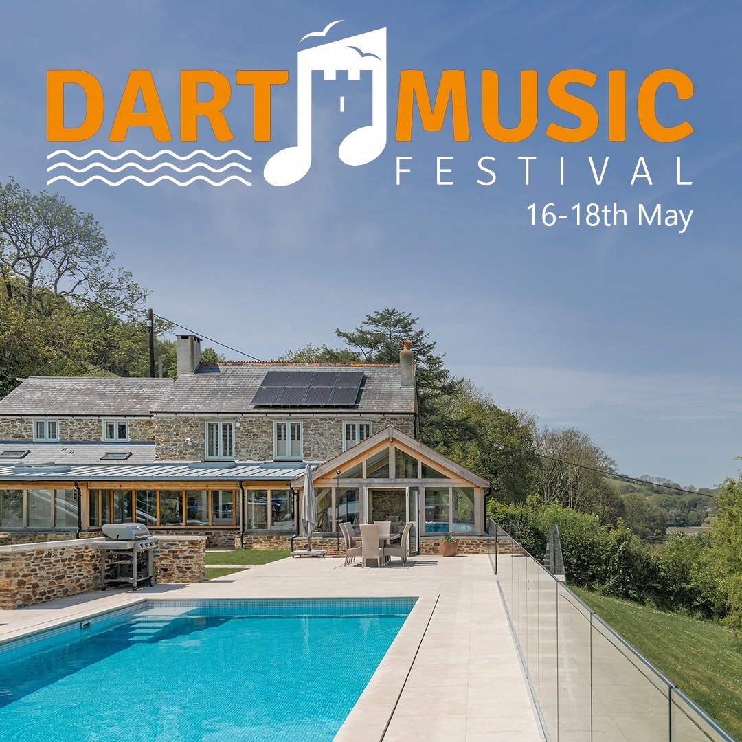 Only five days left until the fabulous @dartmusicfest is back for 2025! A FREE, annual  event that has music in the streets, restaurants, pubs, churches and on the riverbank, run by an army of enthusiastic &amp; hardworking volunteers! We are very pr