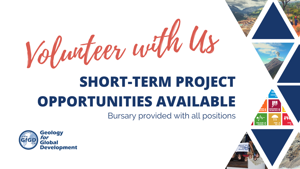 GfGD Summer 2021 Placements — Geology for Global Development