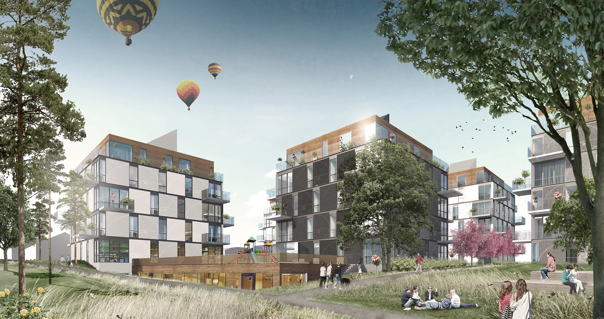 Nytt smultronställe bland betongen i Orminge