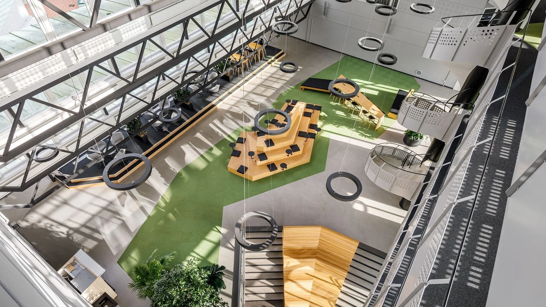 Inspirerande men otvunget när Gatun Arkitekter inreder Fastpartners nya regionskontor