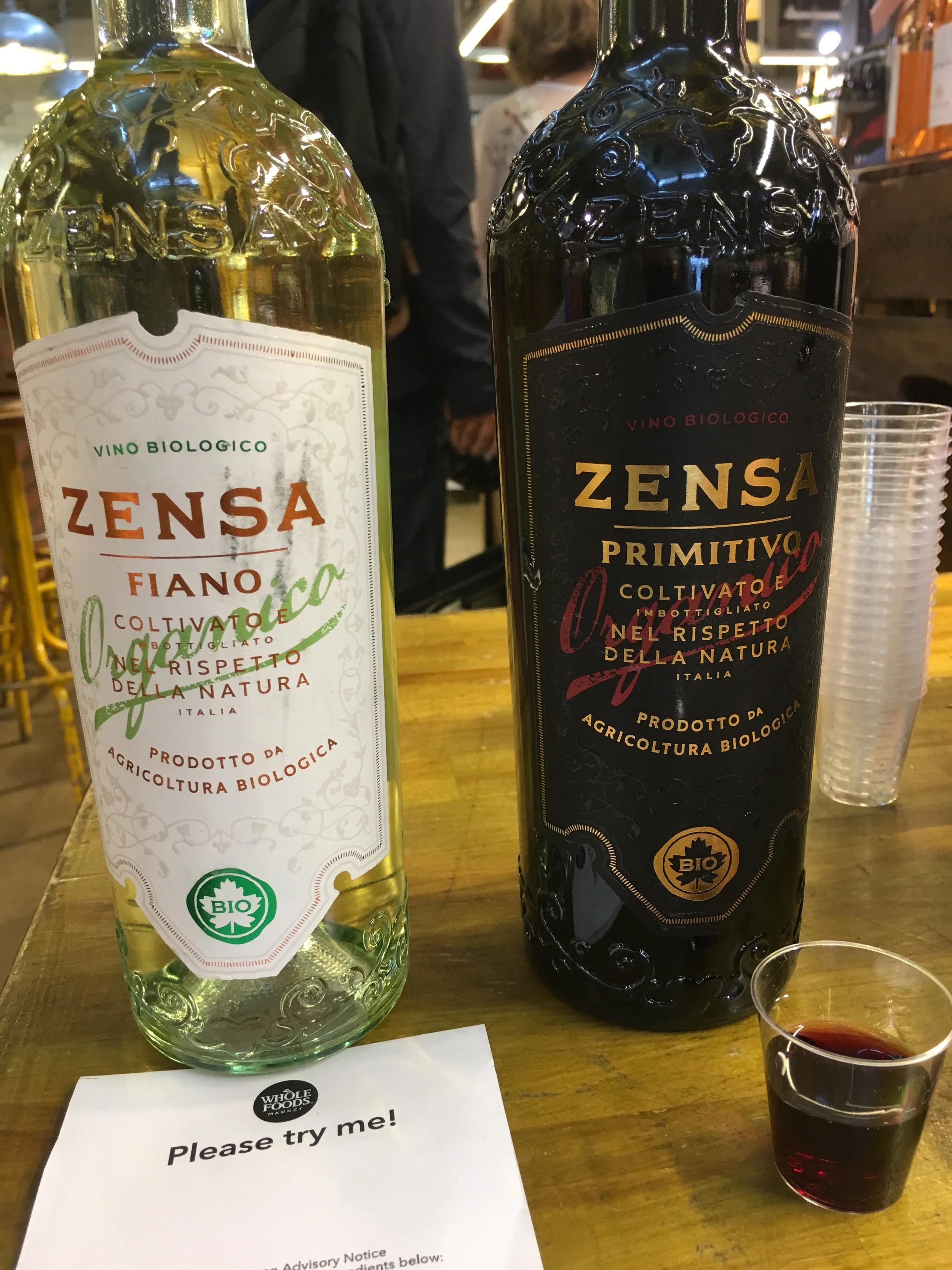 WHOLEFOODS, FULHAM IN STORE SAMPLING 9.8.2019