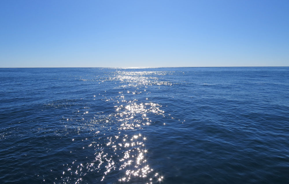 Blue skies & calm seas