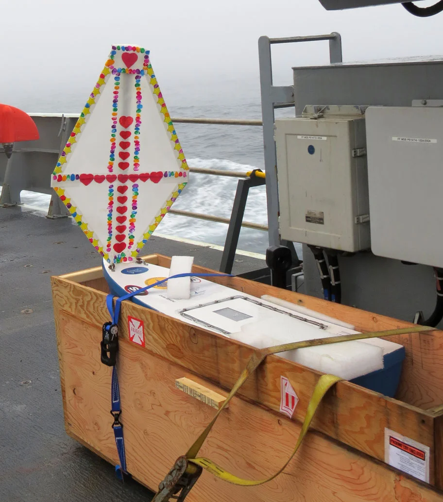 Patiently waiting to be launched thru fair or foul weather