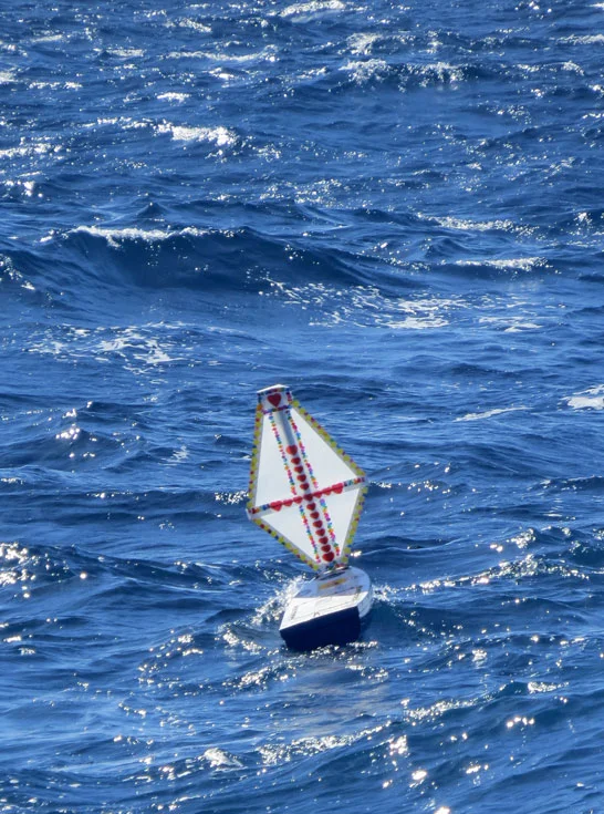 Sailing away…..