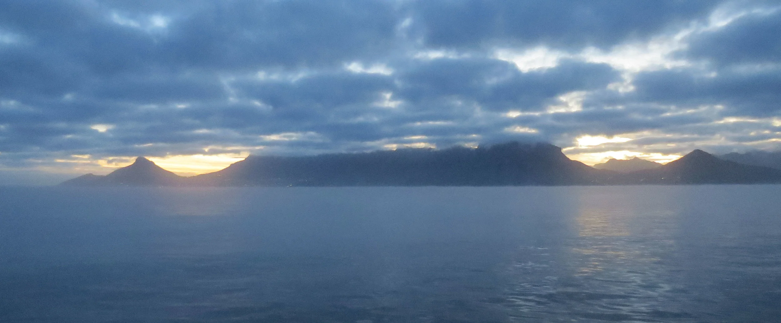 Just before dawn