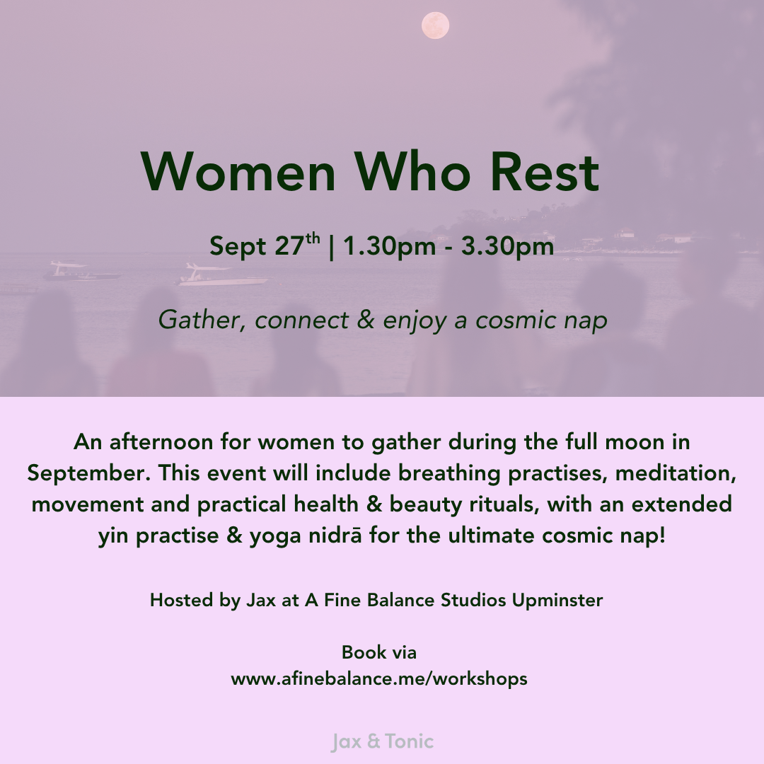 Women Who Rest (September)