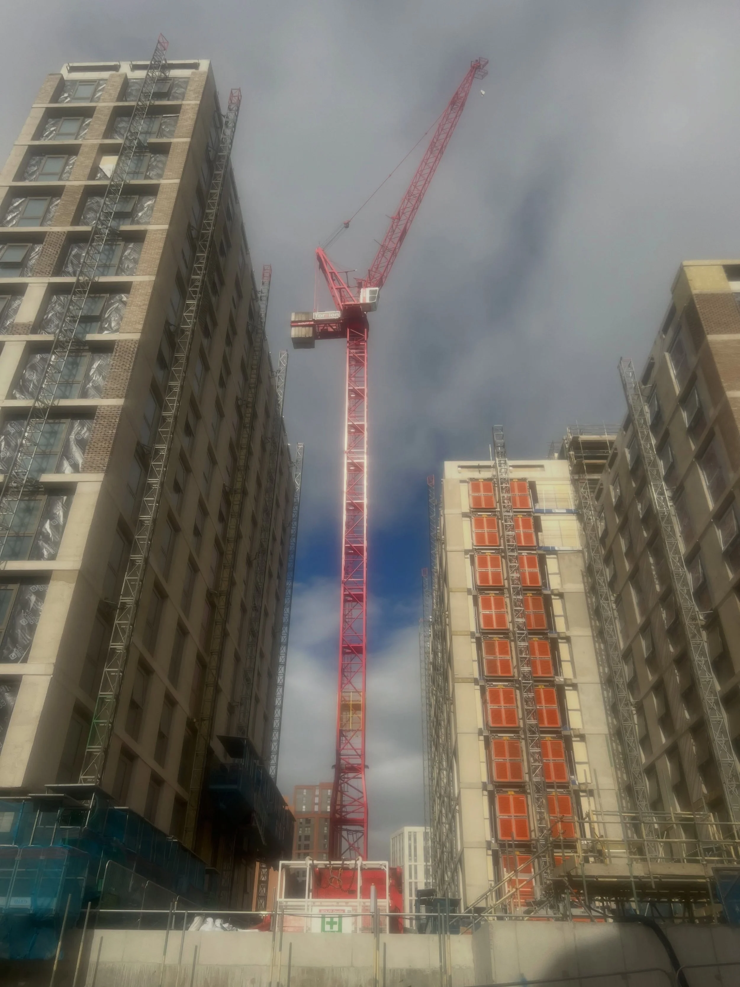 Sorry to hear that Torsion Group has ceased trading. Flax Place, near the studio in Saxton Gardens, was nearing completion, let&rsquo;s hope it can be rescued and finished. Hard times. #leedsarchitecture #cityliving #towerblocks #torsion #streetsahea