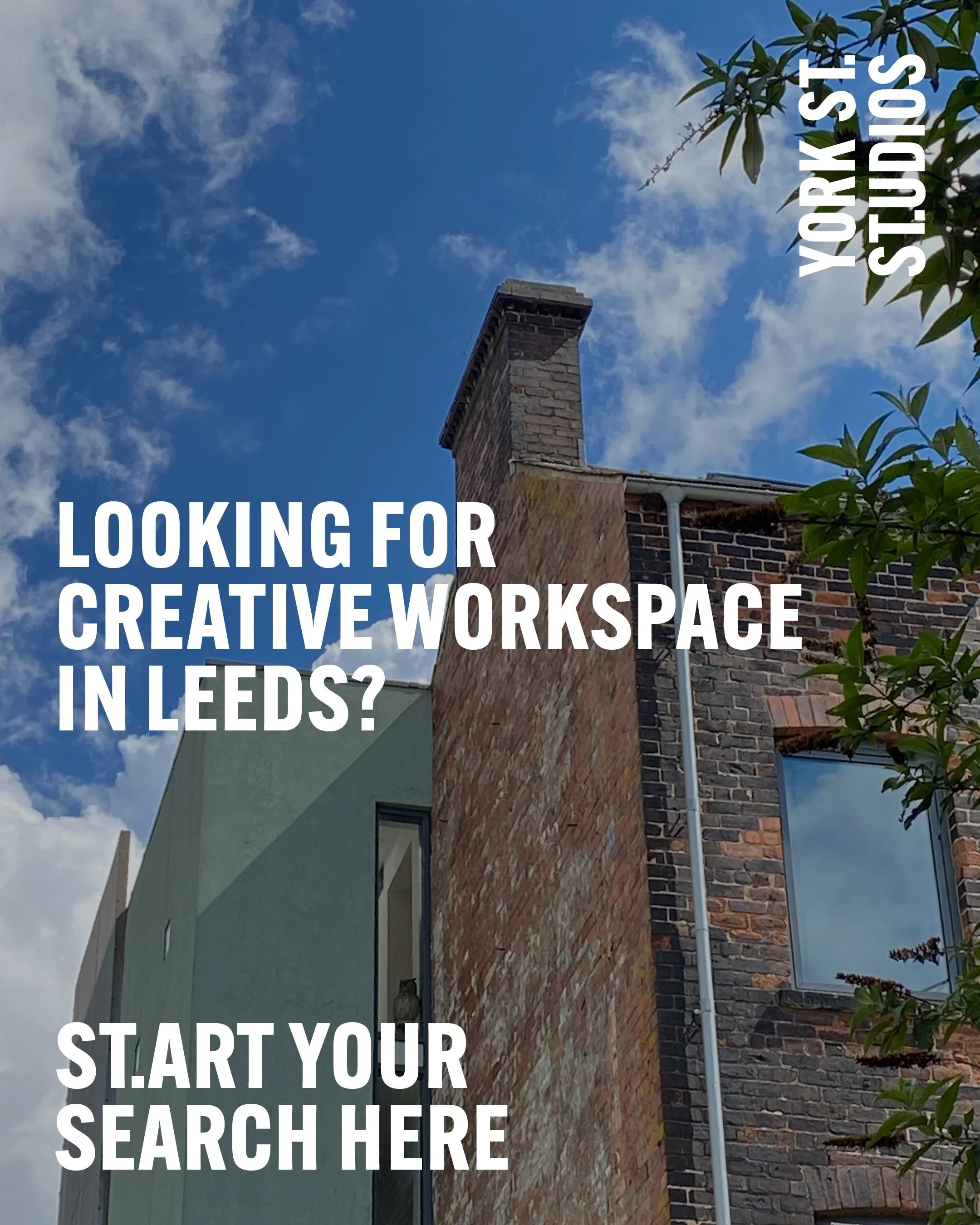 Looking for a creative workspace in Leeds? A self contained studio workspace on the third floor of a converted rag merchants warehouse is currently available on flexible terms. Exposed brick walls, views over a lively area of the City, small friendly