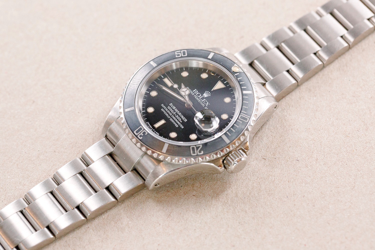 ROLEX Submariner Date 16610 Grey Fade 