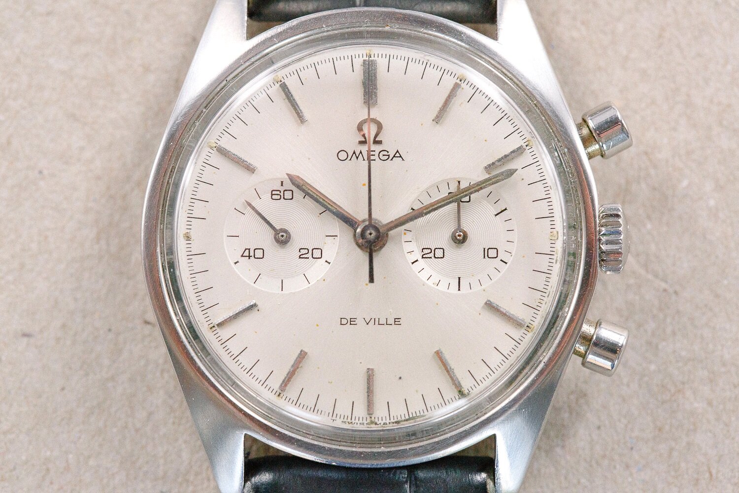 omega deville chronograph vintage