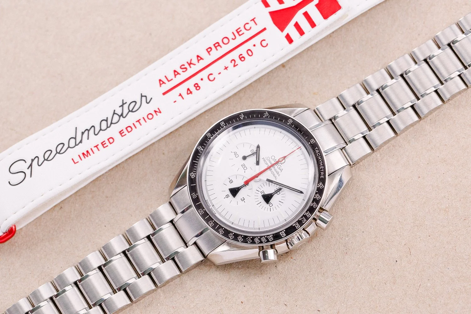 OMEGA Speedmaster ALASKA PROJECT Moonwatch Limited Edition 8xx Full