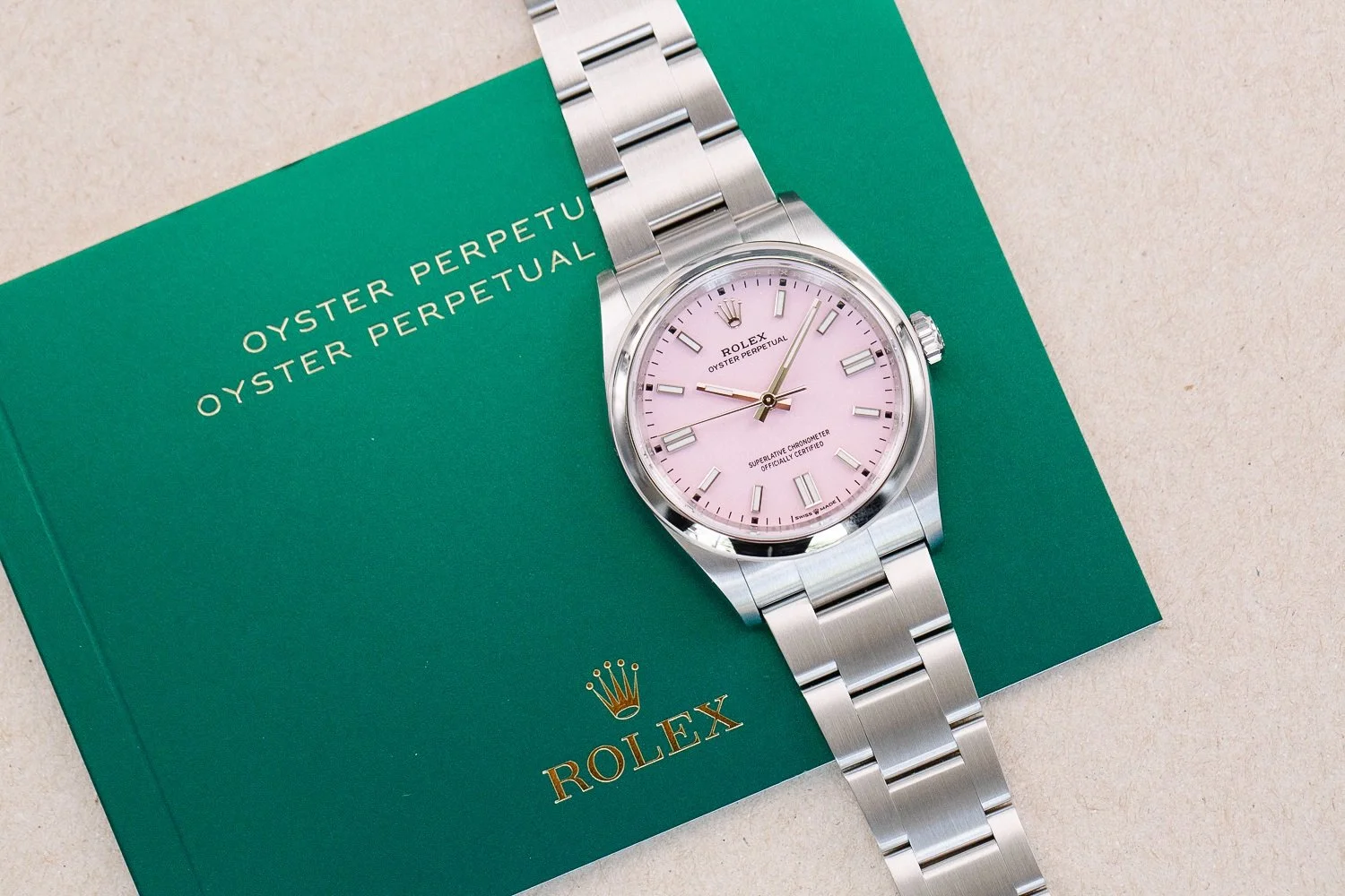 ROLEX Oyster Perpetual 36 Candy Pink 