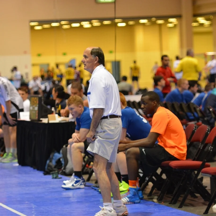 Mike Cavanaugh Coaching his Air Force Team
