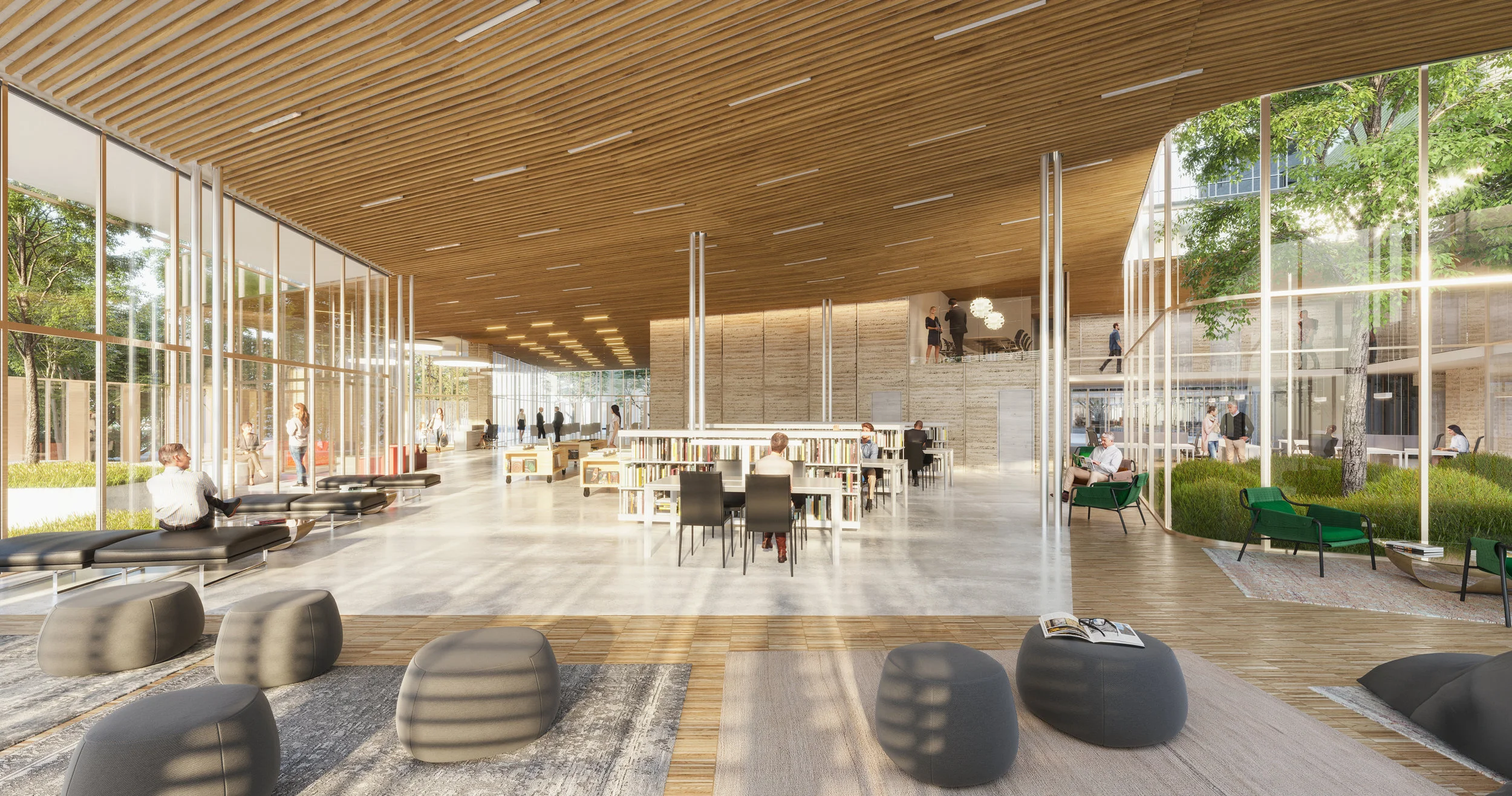 Bibliothèque - NZI Architectes