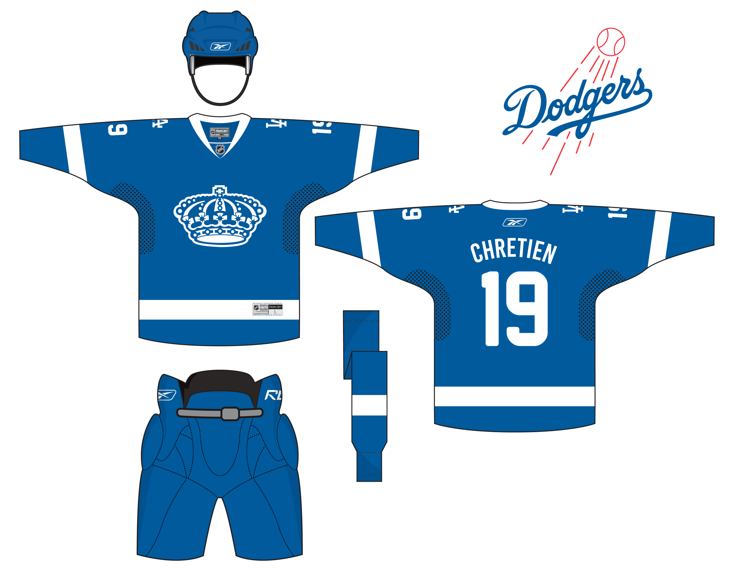 NHL Jersey Mashup + MLB — NHL Jersey Mashup