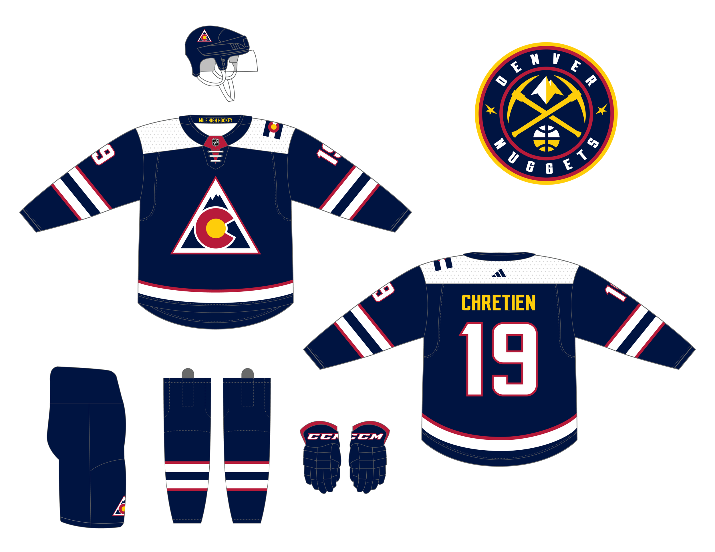 NHL Jersey Mashup + NBA — NHL Jersey Mashup