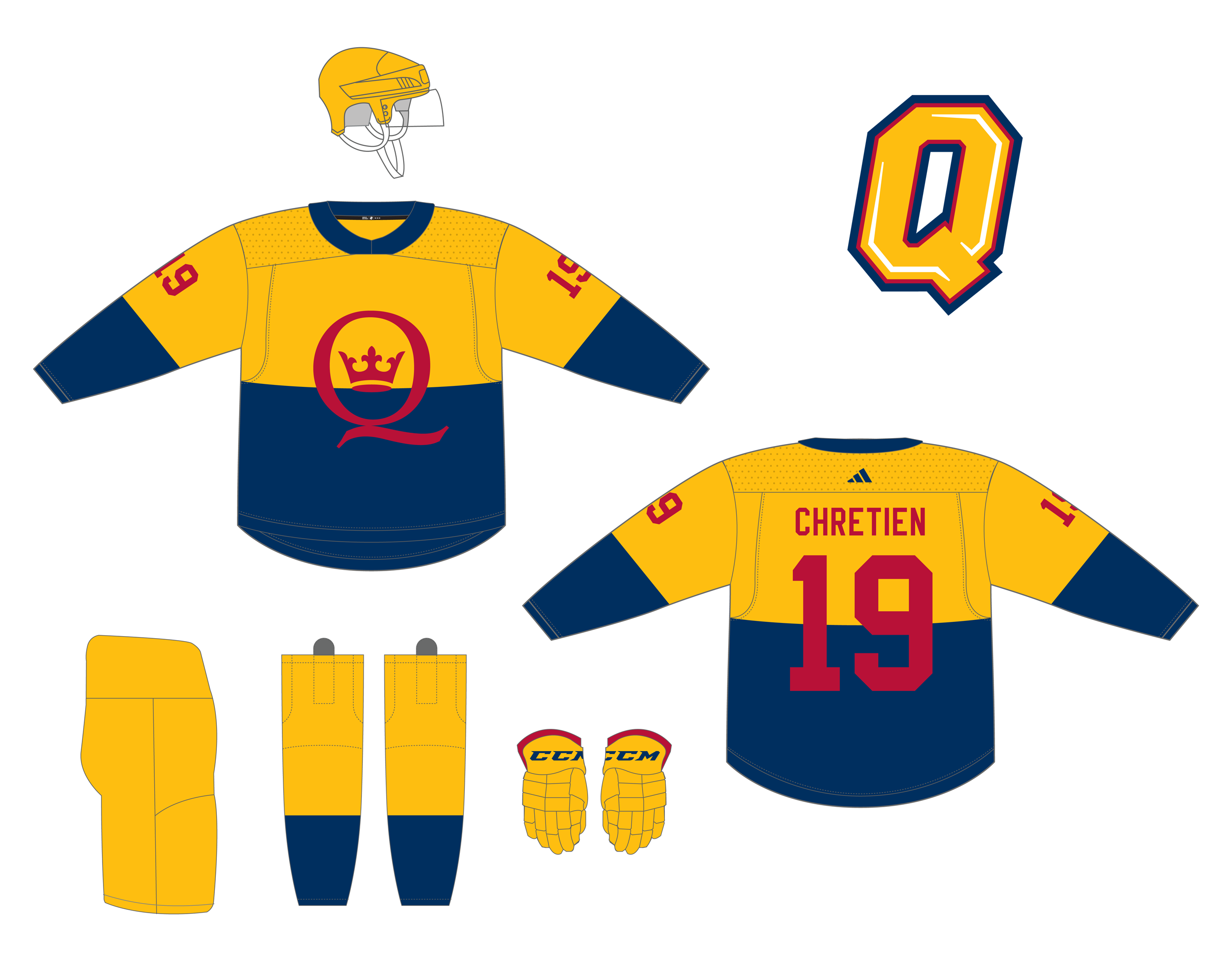 NHL Jersey Mashup + NFL — NHL Jersey Mashup