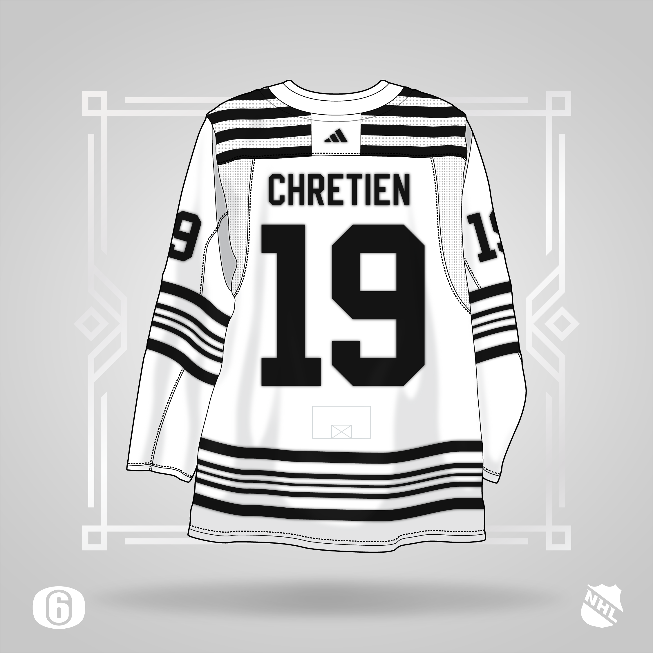Original 6 jersey concepts : r/hockey