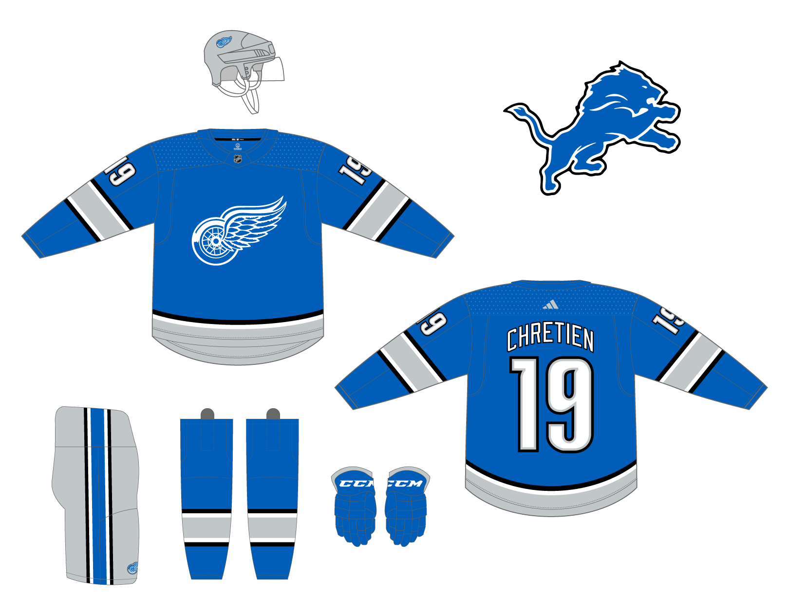 NHL Jersey Mashup + NFL — NHL Jersey Mashup