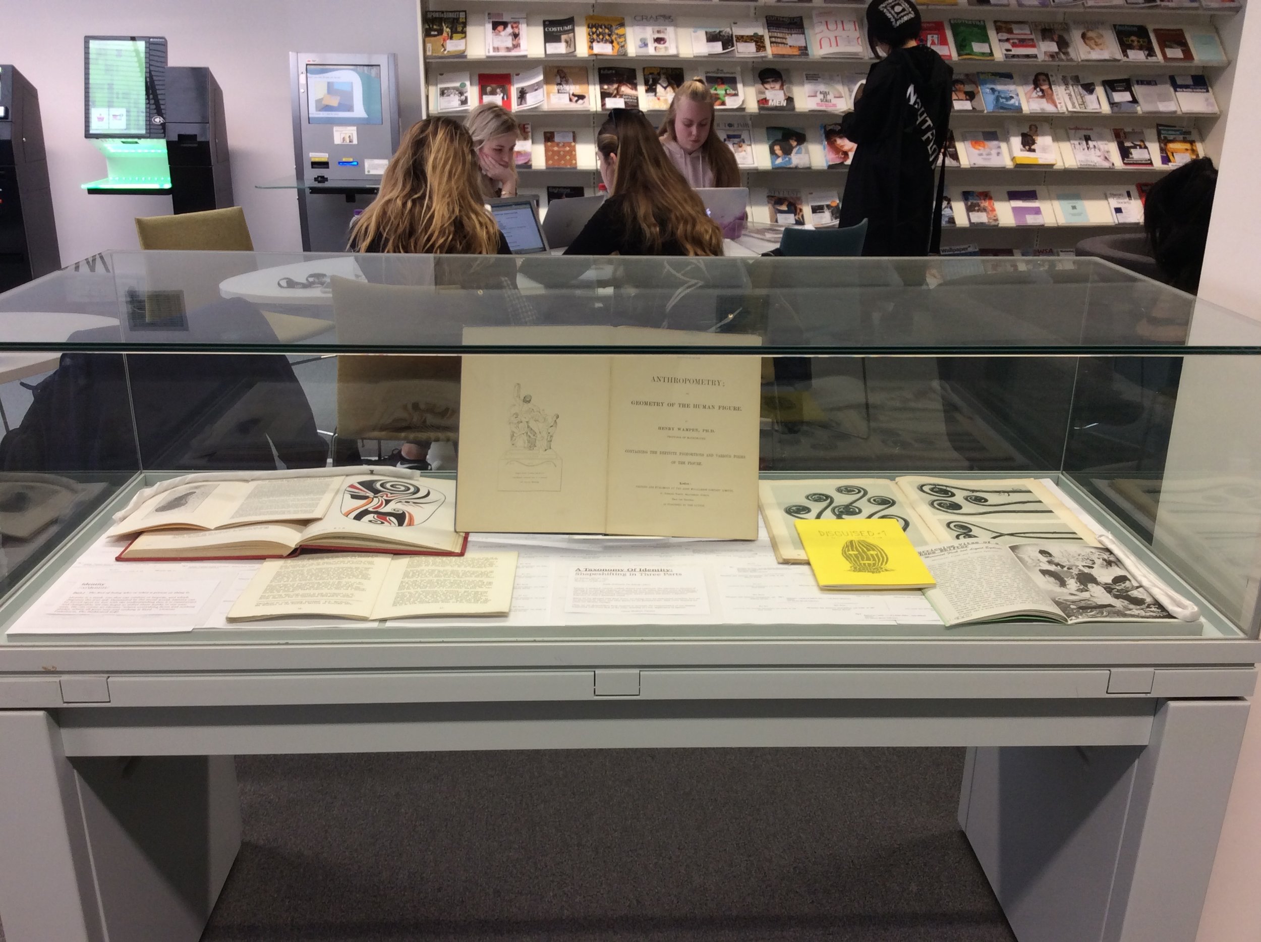    A Taxonomy Of Identity: Shapeshifting in Three Parts  , an exhibition of rare materials from London College of Fashion Library’s Special Collections curated by Cyana Madsen (May - June 2018) 