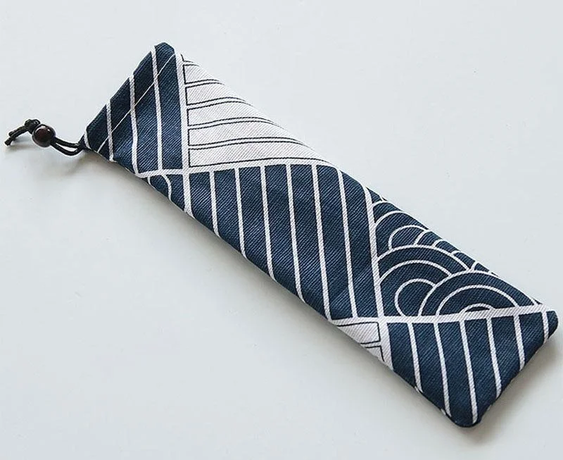 Fabric Straw Bag