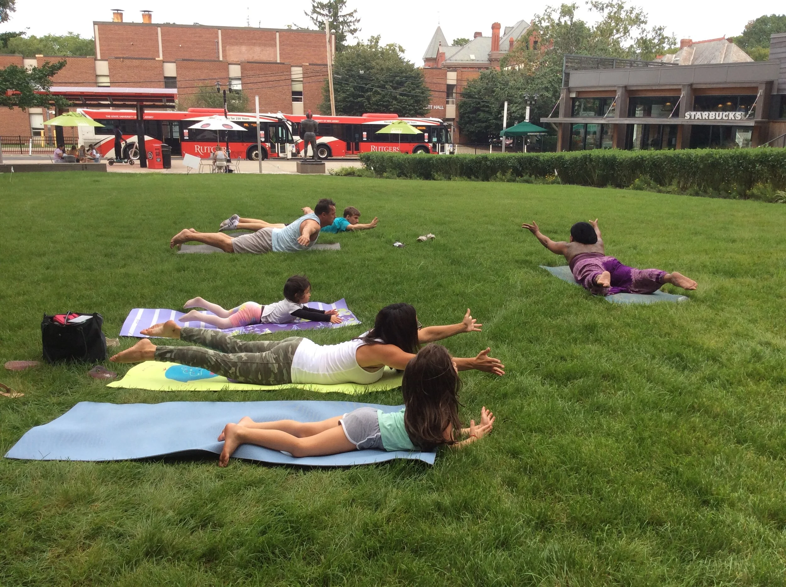 Family Yoga @ The Yard