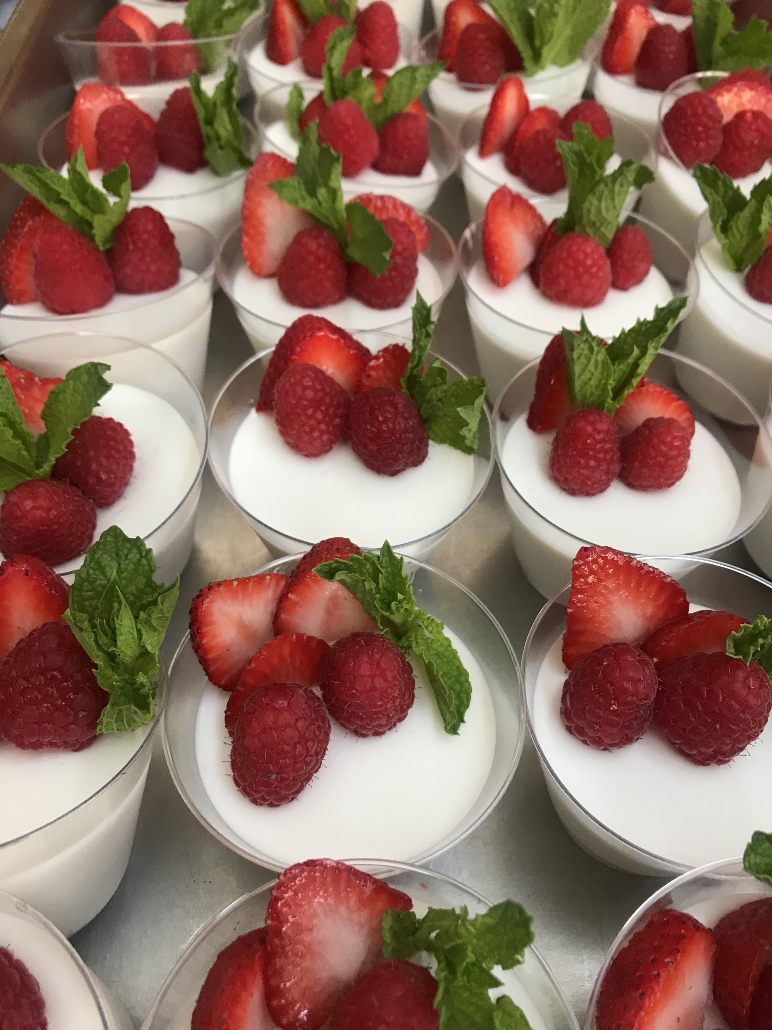 Delicious desserts catered for your next corporate event