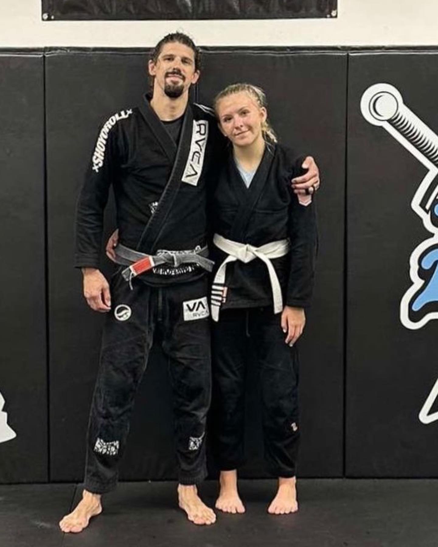 Congratulations are in order for Jake and Cara&rsquo;s recent promotions! 

@carajessiehooker has grown so much since she started and is about to grow out of that belt as well! She got her 4th stripe 🐅!

@jake._3  another congratulations is in order