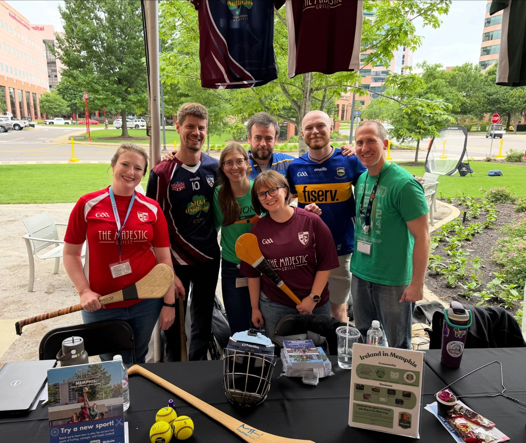 We had a great time celebrating Irish sports and literature during Heritage Festival at St. Jude 🎉

If you want to learn more about Irish sports, reach out! You can also come watch the Bluff City Brawl on May 9 right here in Memphis 🇮🇪