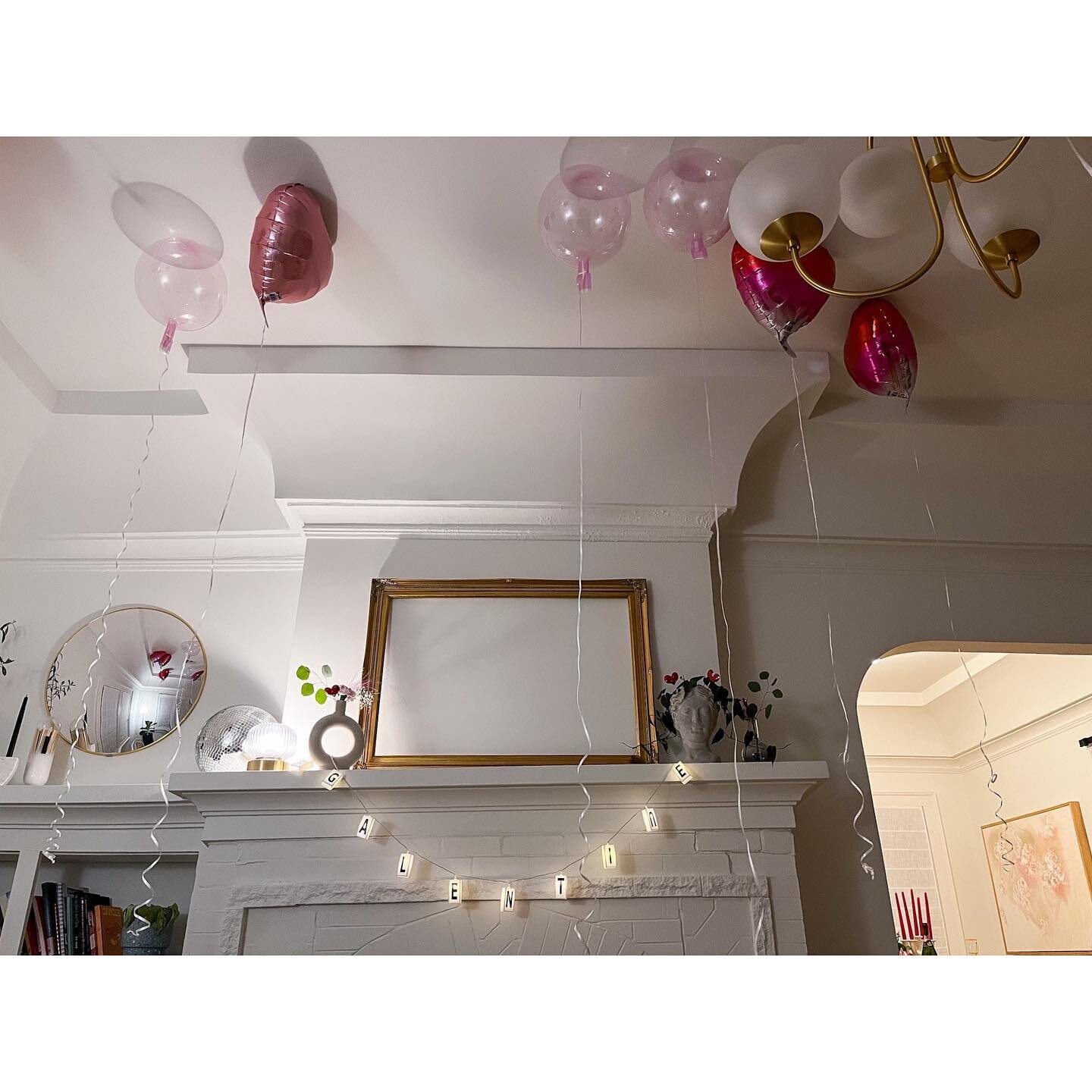 Galentine&rsquo;s aftermath. 💘 The balloons have provided hours of entertainment for the kittens, who by the way, are looking for a Valentine (aka forever home)! Who wants flowers and chocolates when you could have a kitten? 😜 See my foster highlig