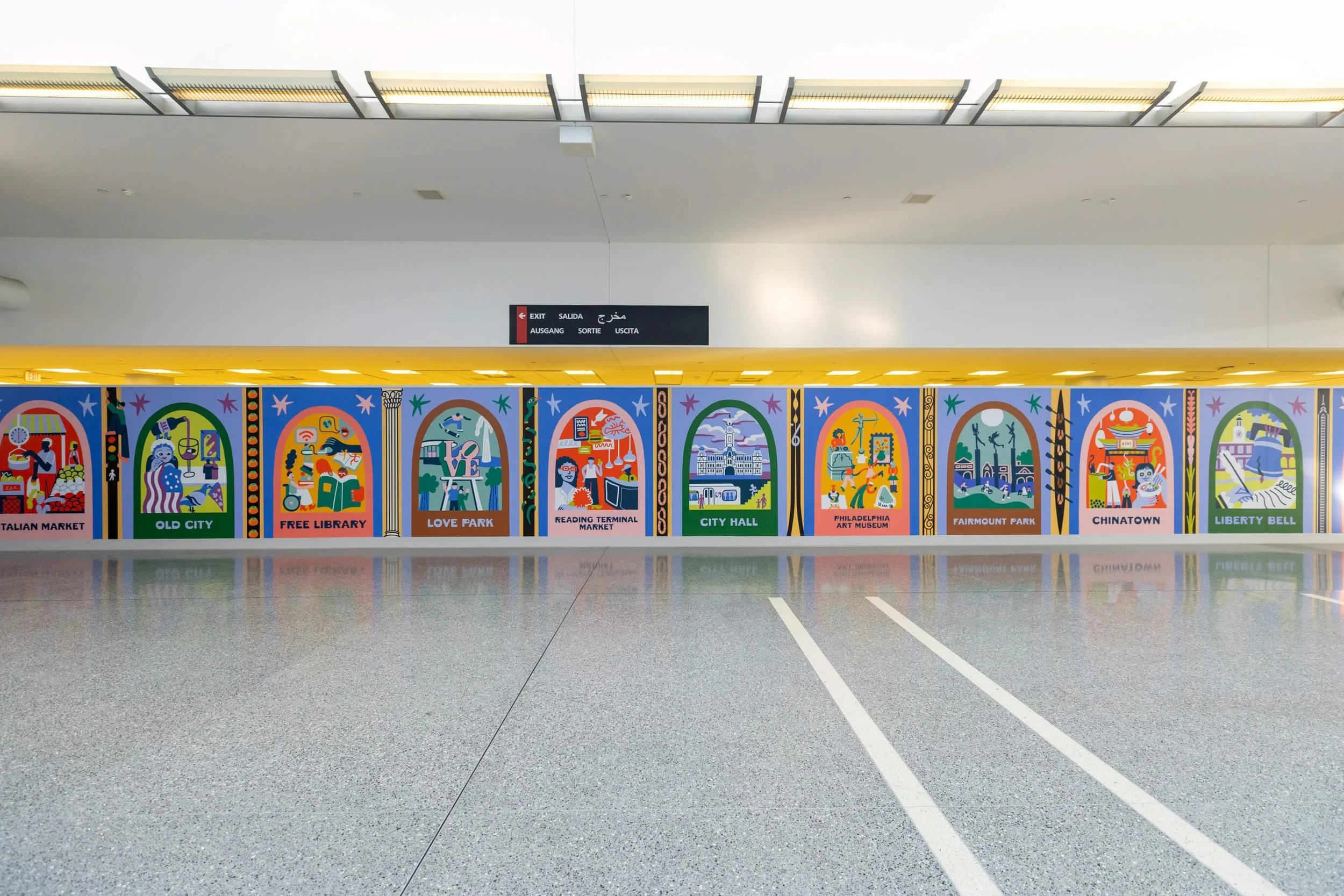 PHL Airport Mural (2026)