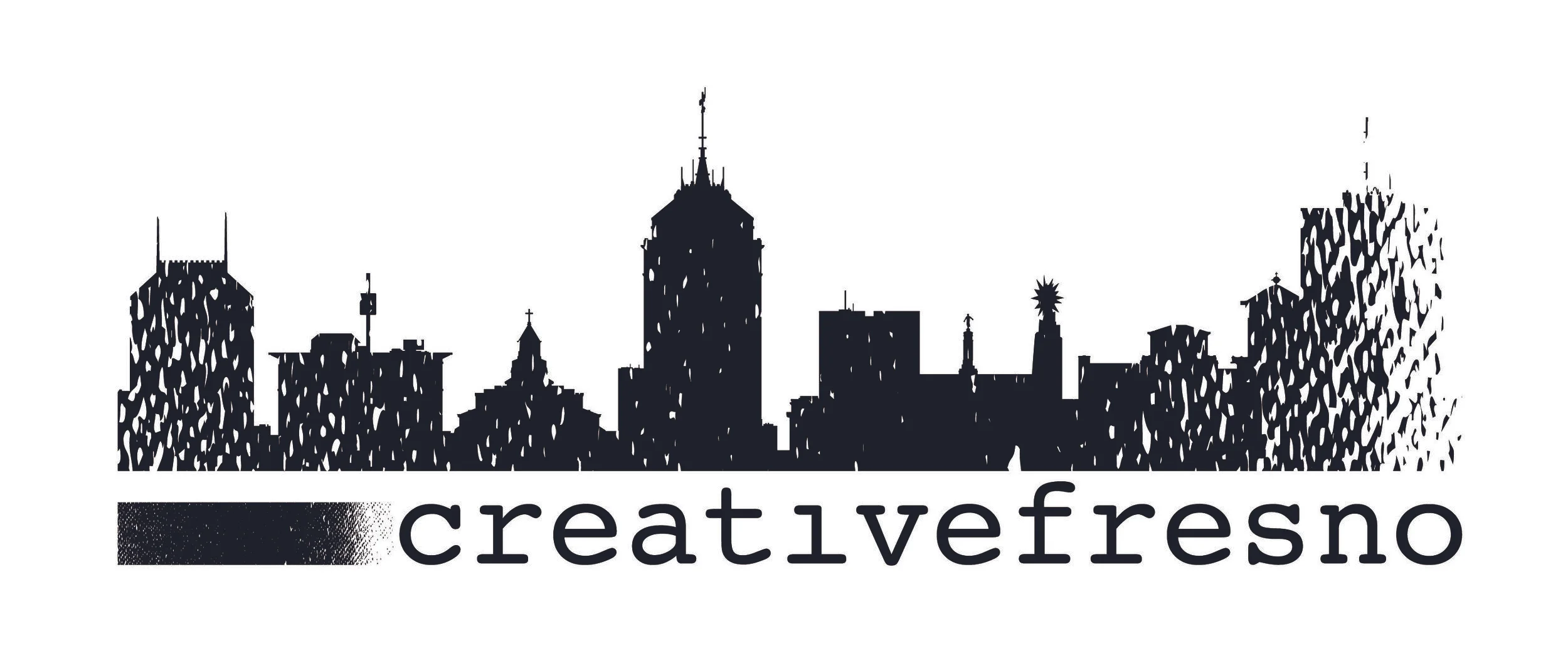 Creative Fresno Black Logo