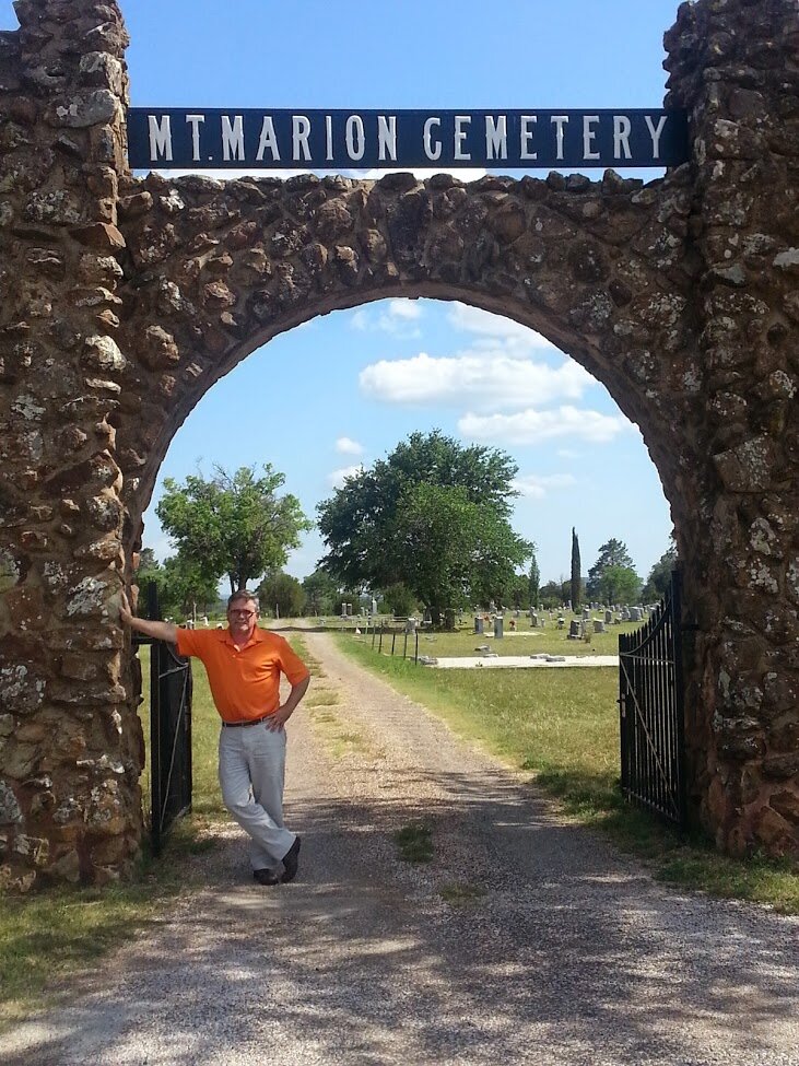 Mt Marion Cemetery, Strawn, TX, Father’s Day 2013