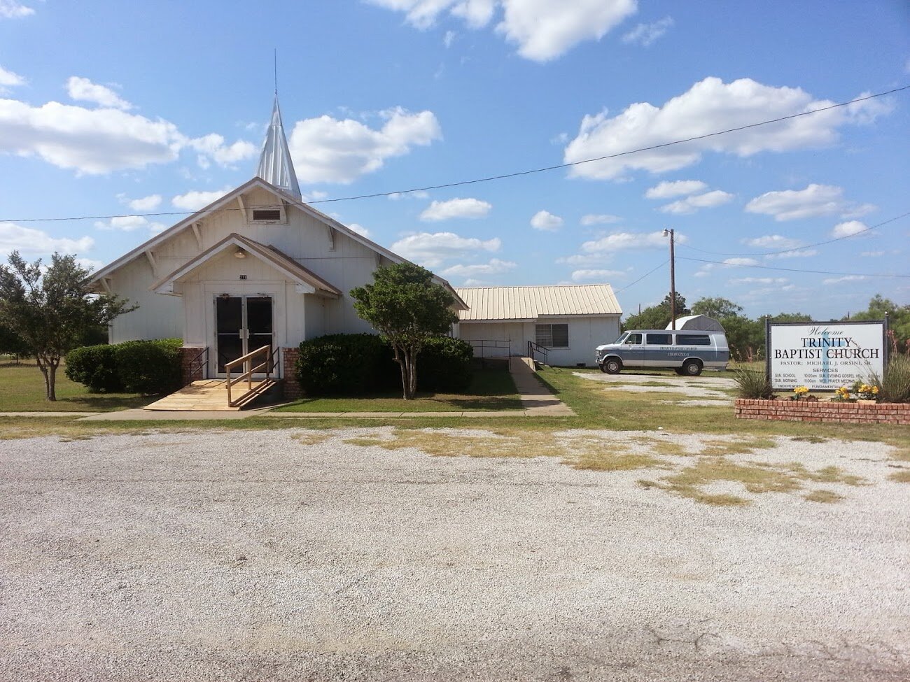 Trinity Baptist Church, Strawn, TX, Father’s Day 2013