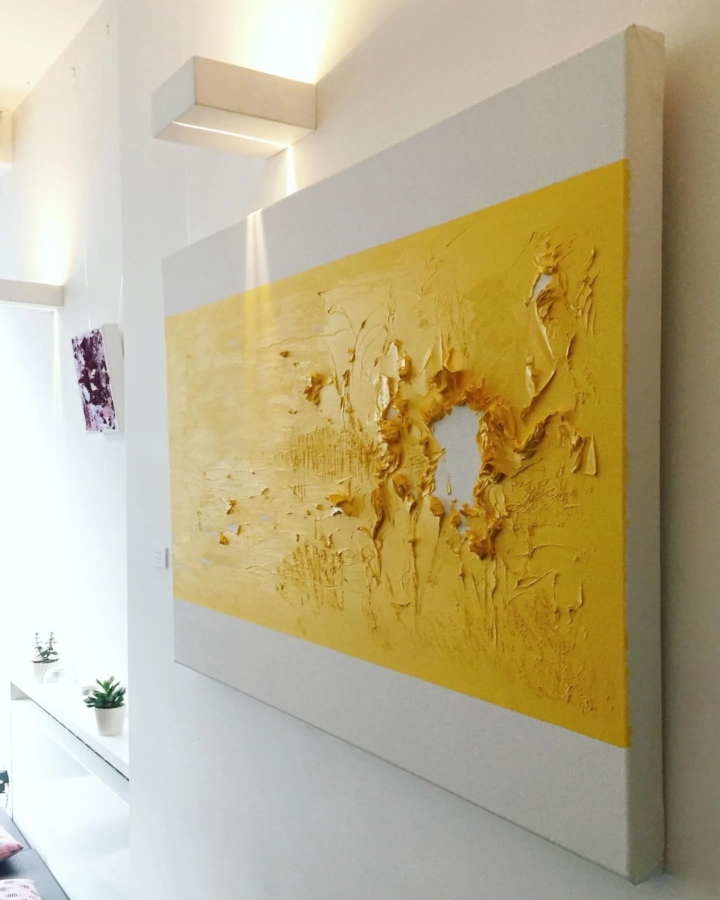 I thought that it was naff or &ldquo;not allowed&rdquo; to say that a painting was inspired by a dream. But that is what happened.

This painting came to me in a dream and it started off a whole new body of work.

It was summer 2018 and I had not pai