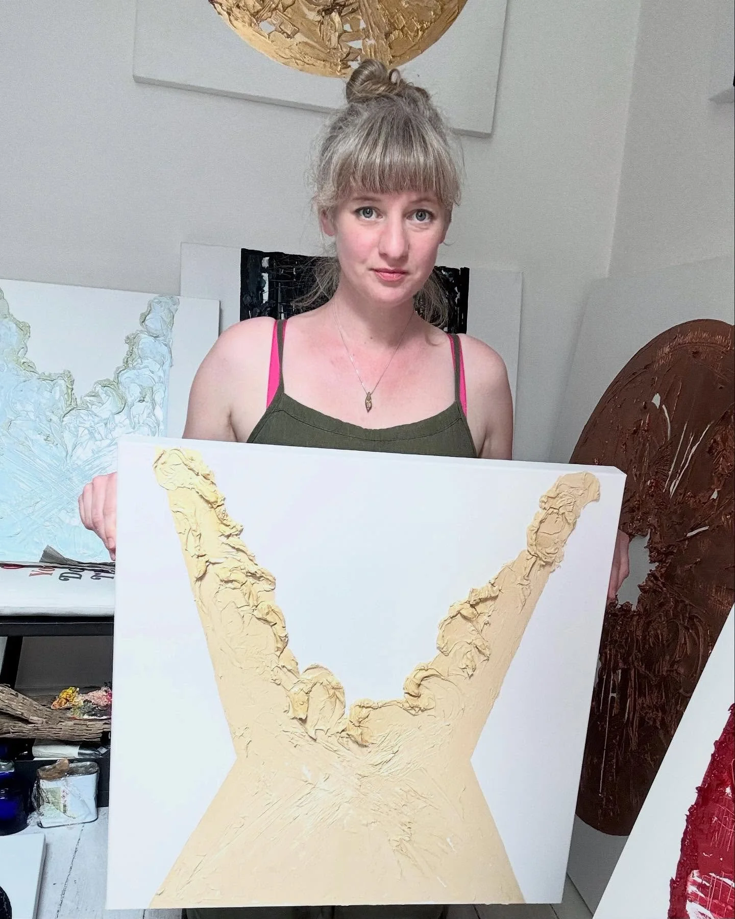 I&rsquo;m fascinated by the corset as an item of clothing and a symbol of women&rsquo;s freedom. 

It is contradictory: both restrictive and empowering depending on the context.

Its history is laden with intersecting gender and class issues. It came