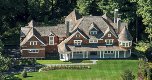 Traditional Shingle Style Home: Winner of the 2014 HOBI Award’s Best Speculative Residence between five and six million dollars.
