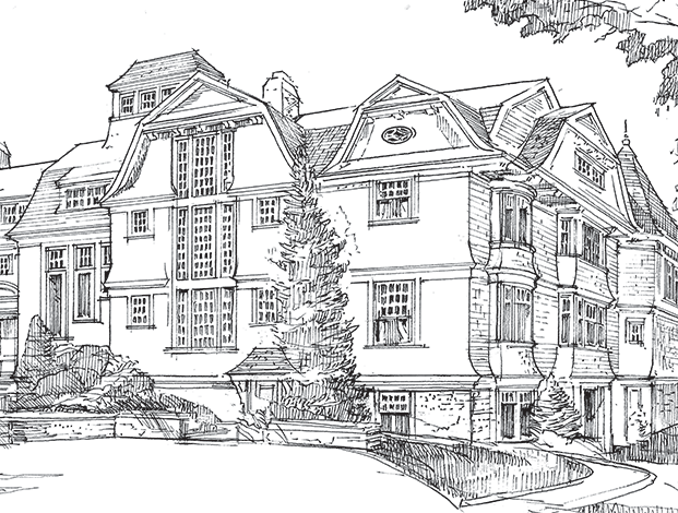 New Home Design Sketch