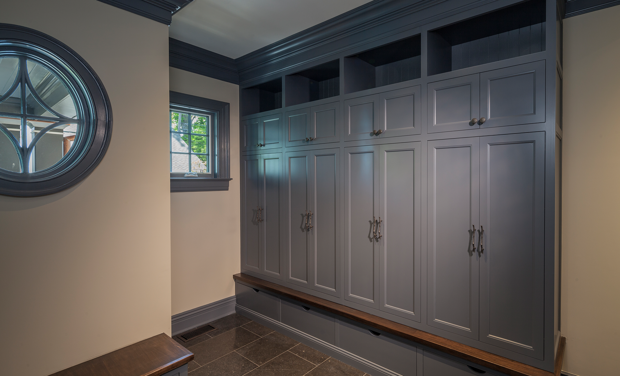 Mud Room Closet Space
