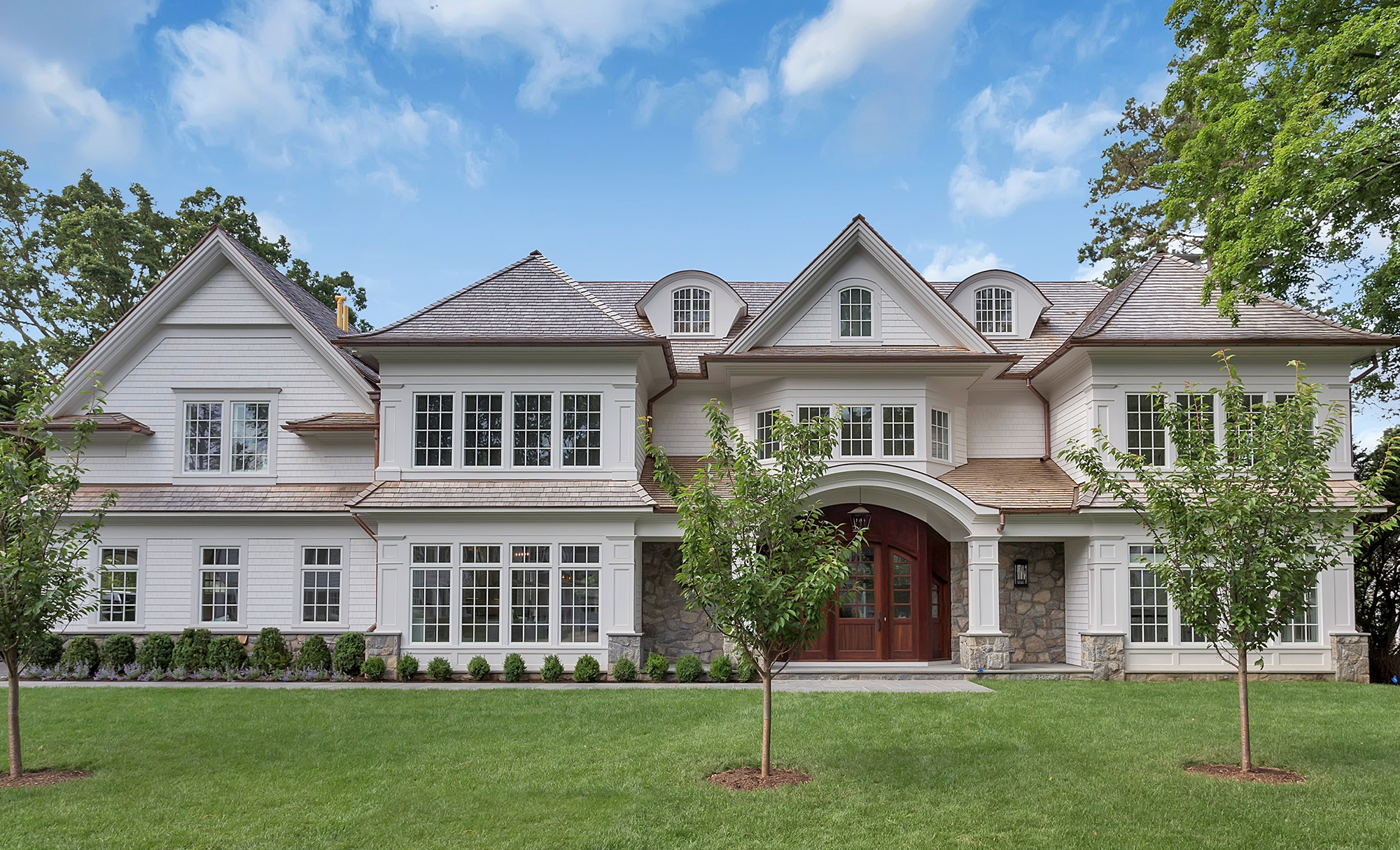 Front Yard or a Modern Home in CT
