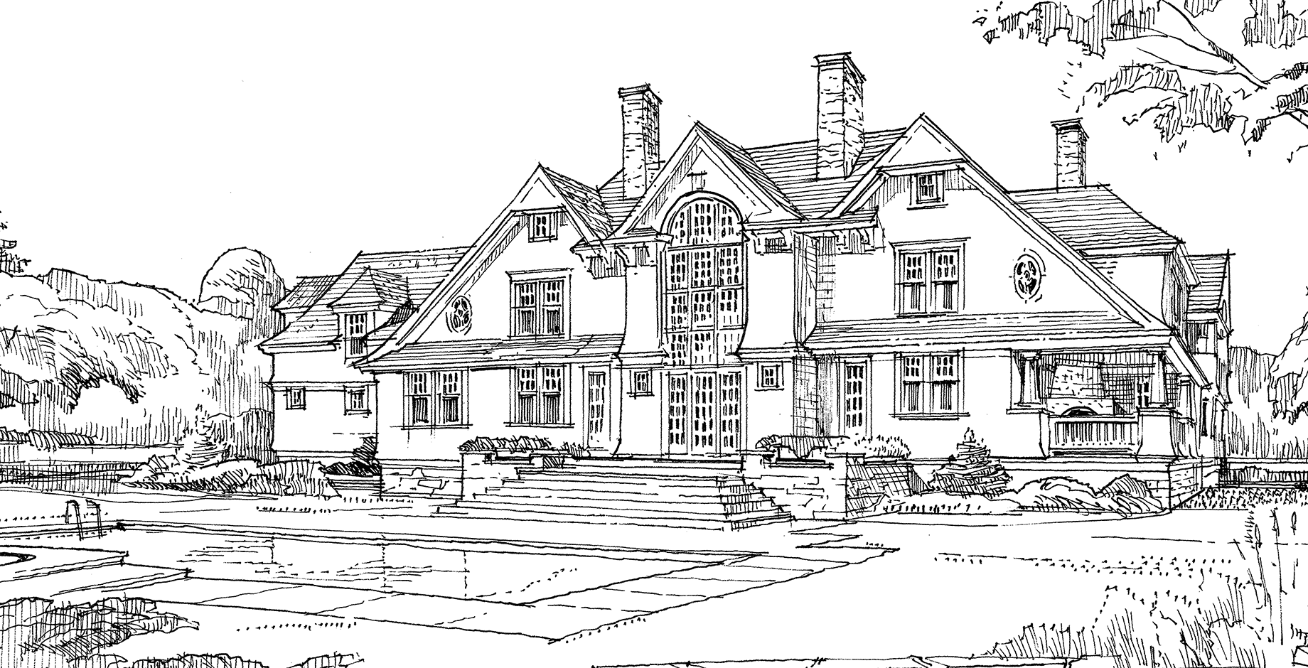 Sketchbook Template for Home Design in CT
