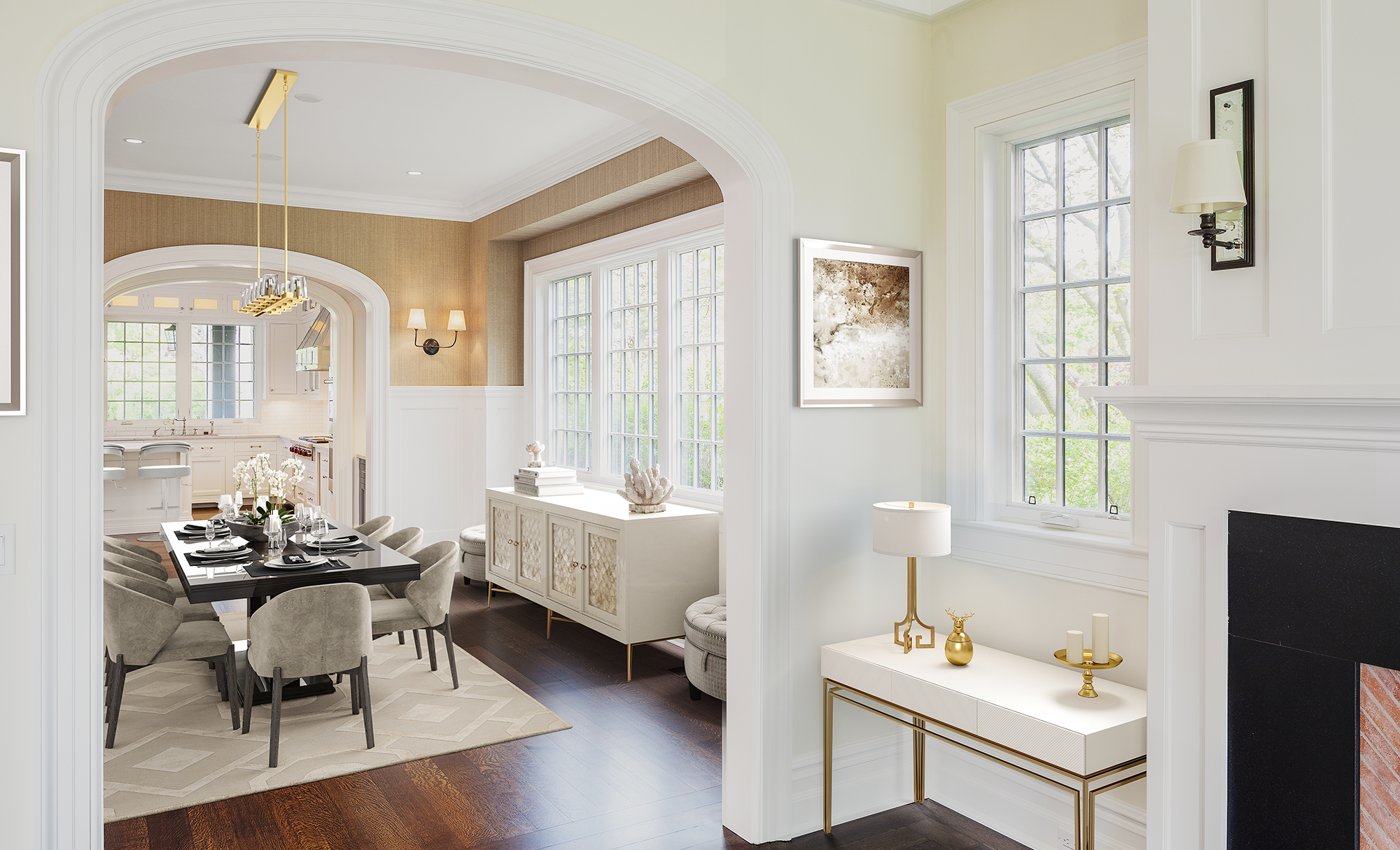 Coastal Shingle Style | Custom Home Build in Old Greenwich CT