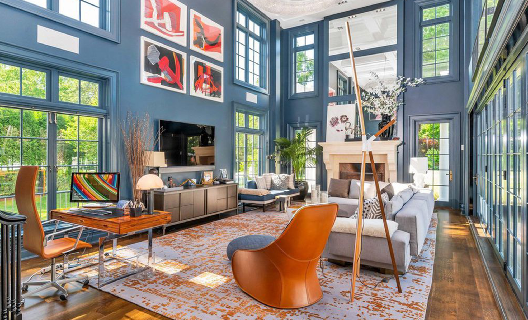 Embracing Blue Hues in Interior Design